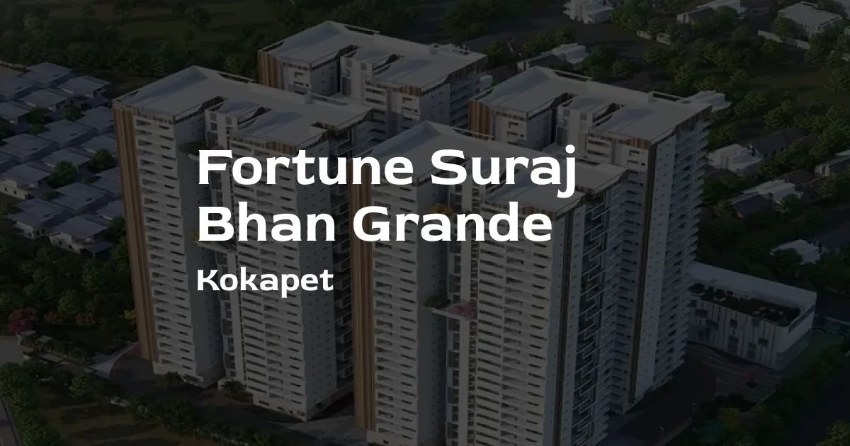 Fortune Suraj Bhan Grande project exterior reference image