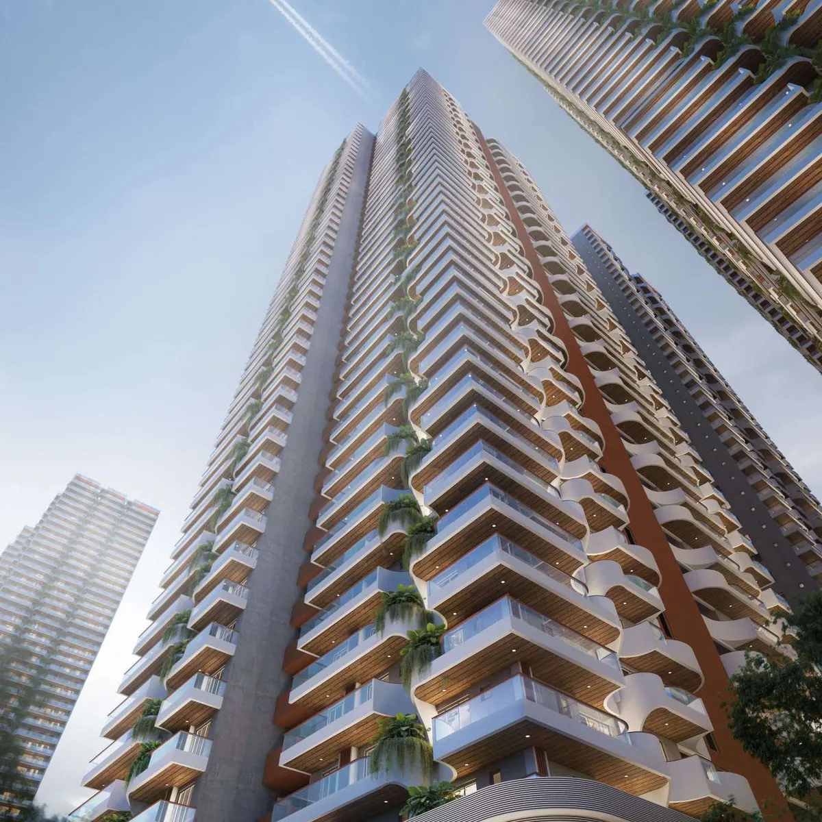 Namishree Vrindavan project exterior reference image